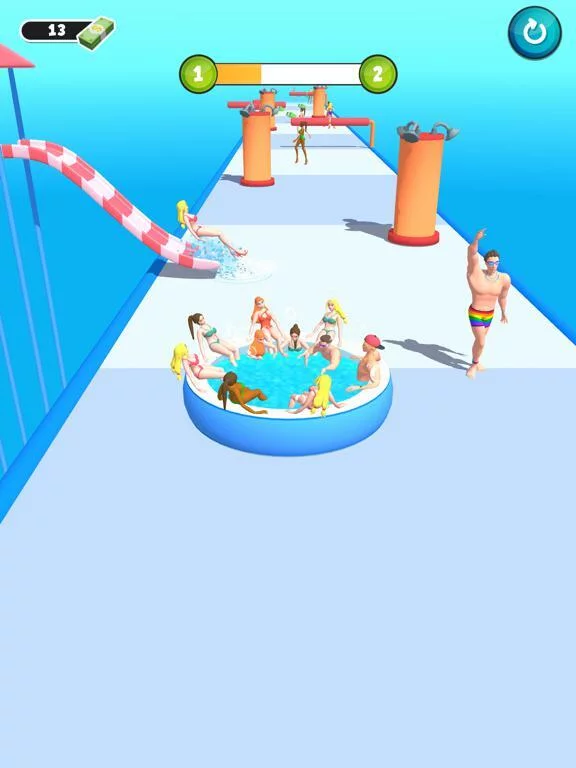 Изображение игры: Hottub Run!