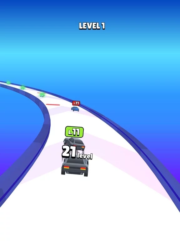 Изображение игры: Level Up Cars
