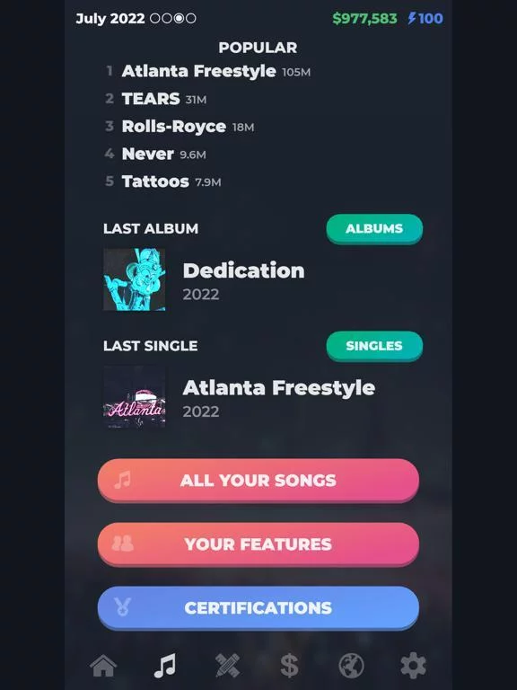Изображение игры: RAPSTAR - Rapper Simulator