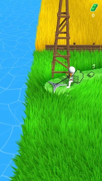 Изображение игры: Stone Grass: Lawn Mower Game