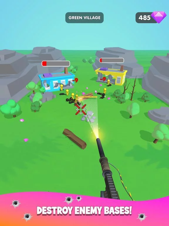 Изображение игры: Gun Up