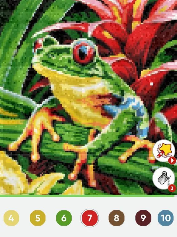 Изображение игры: Pixel By Number - Pixel Arts