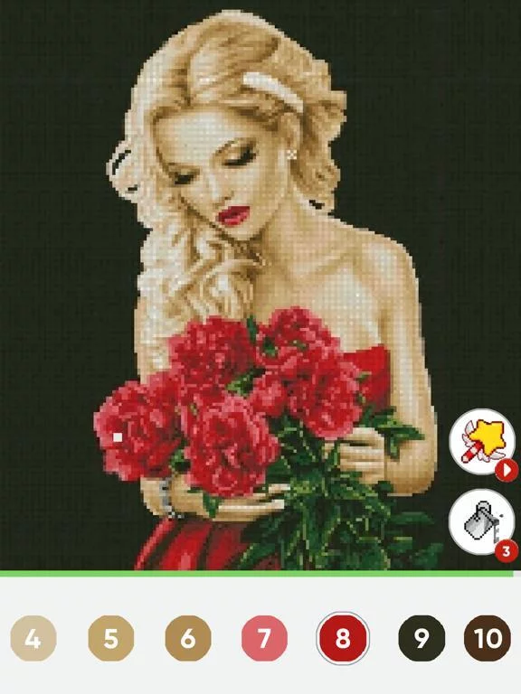 Изображение игры: Pixel By Number - Pixel Arts