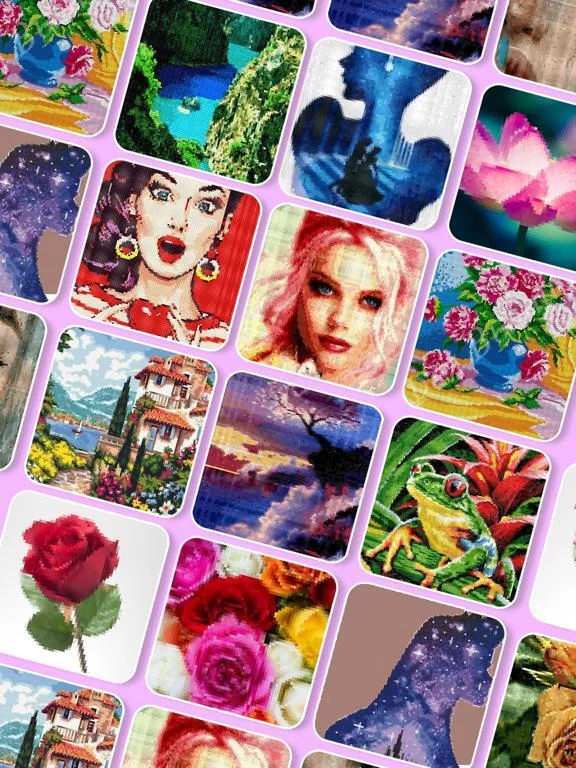 Изображение игры: Pixel By Number - Pixel Arts