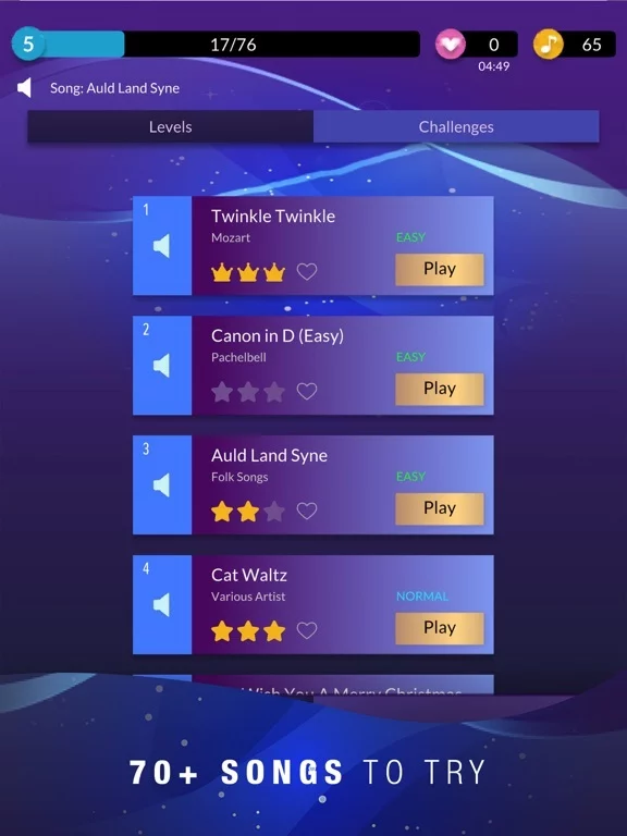 Изображение игры: Piano Dream: Tap Music Tiles