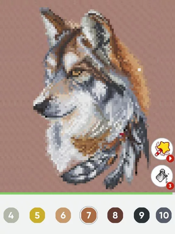 Изображение игры: Pixel By Number - Pixel Arts