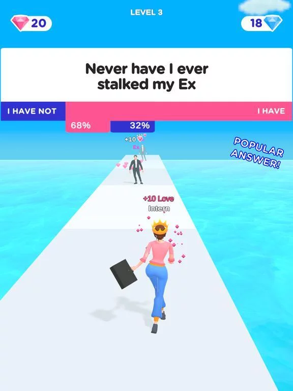 Изображение игры: Never Ever Runner