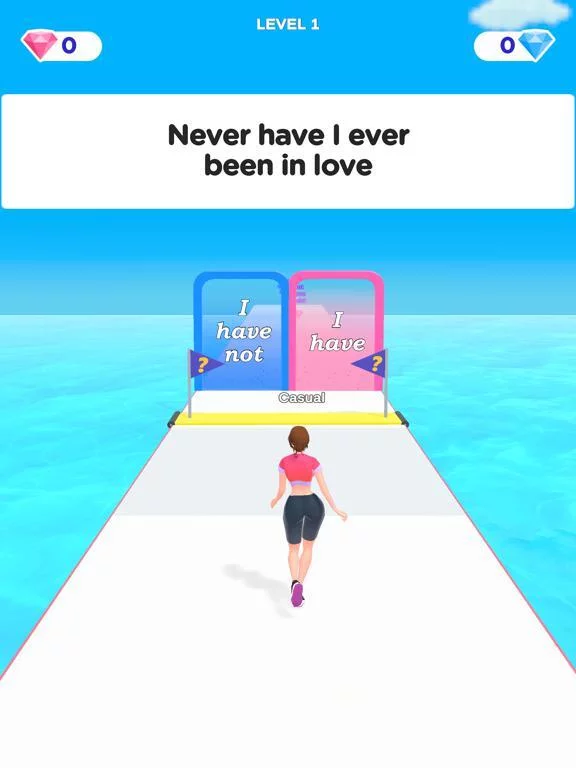 Изображение игры: Never Ever Runner