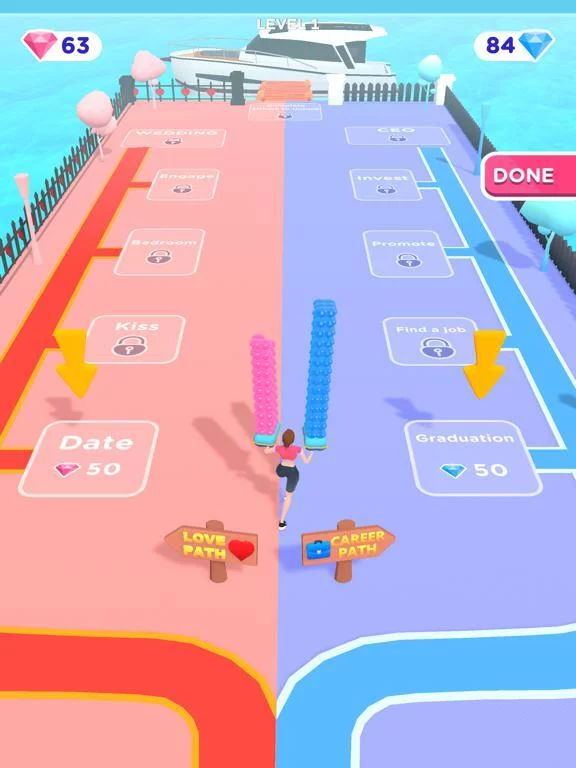 Изображение игры: Never Ever Runner
