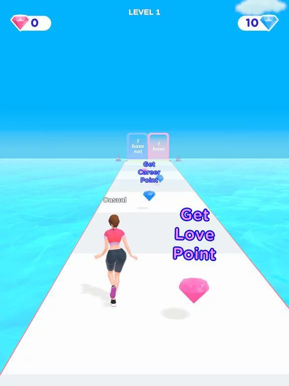 Изображение игры: Never Ever Runner