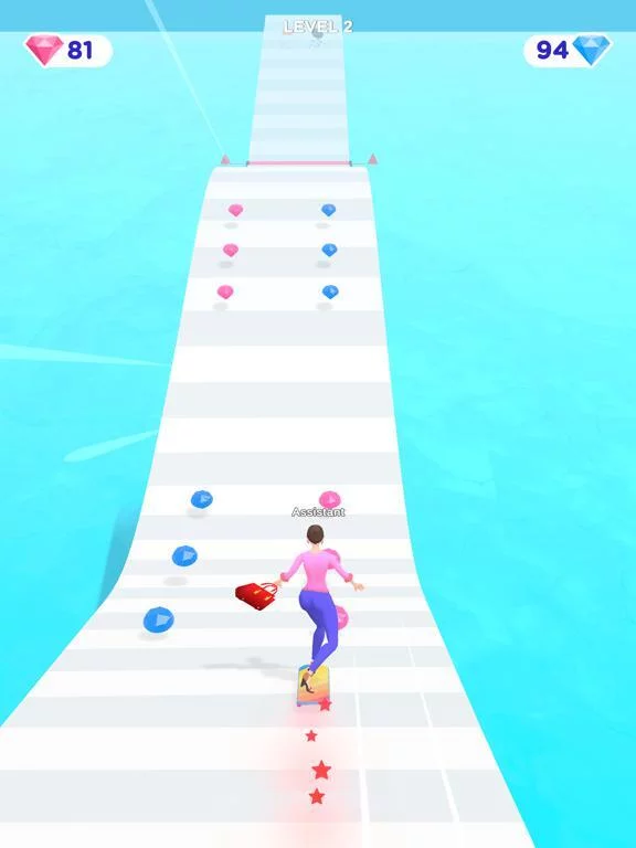 Изображение игры: Never Ever Runner