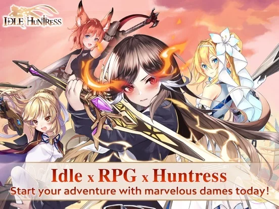 Изображение игры: Idle Huntress：Adventure