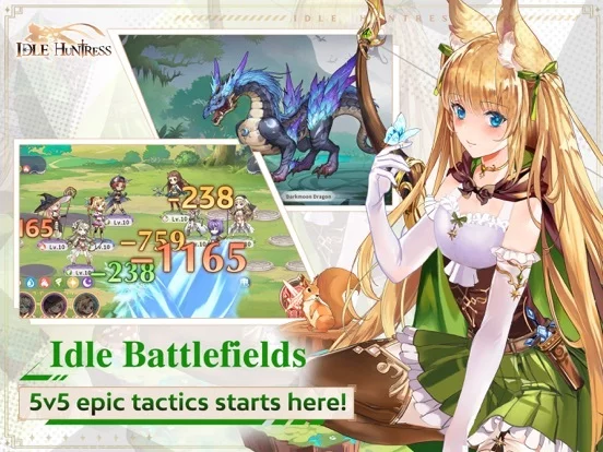 Изображение игры: Idle Huntress：Adventure