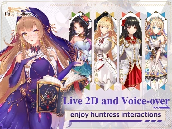 Изображение игры: Idle Huntress：Adventure