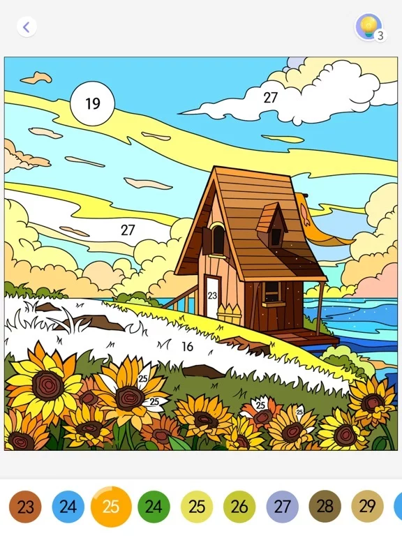 Изображение игры: Daily Coloring by Number