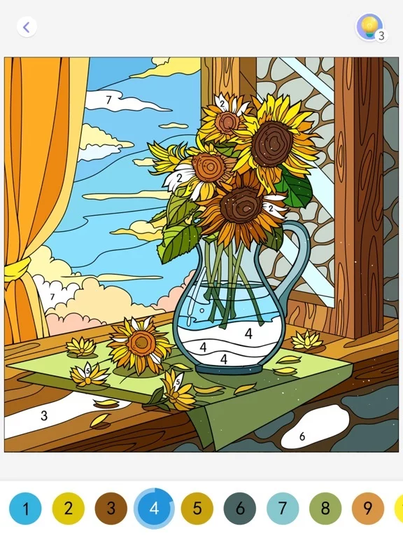 Изображение игры: Daily Coloring by Number