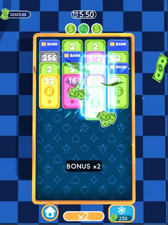 Изображение игры: Merge Card 3D: Number Puzzle