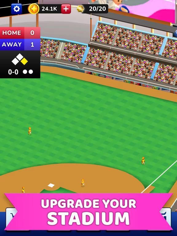 Изображение игры: Idle Baseball Manager Tycoon