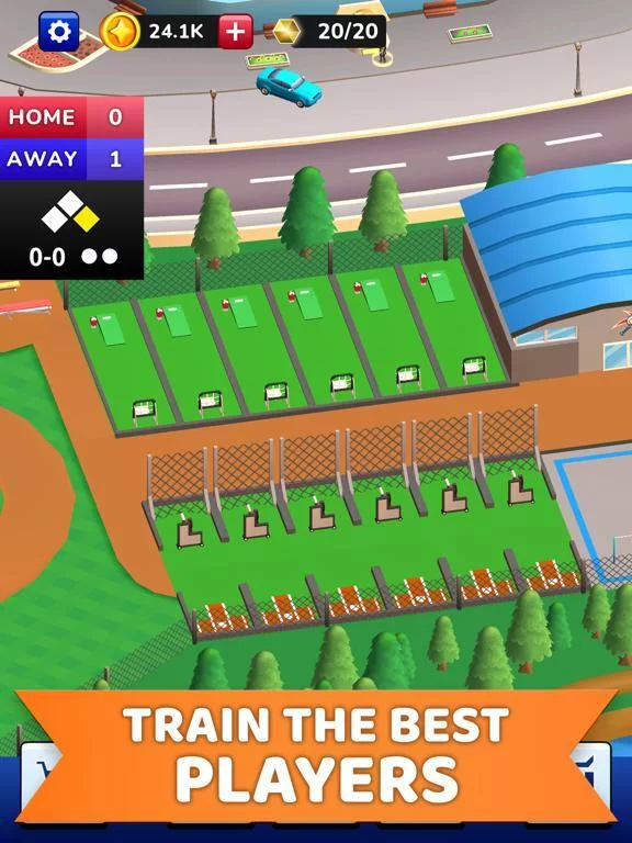 Изображение игры: Idle Baseball Manager Tycoon