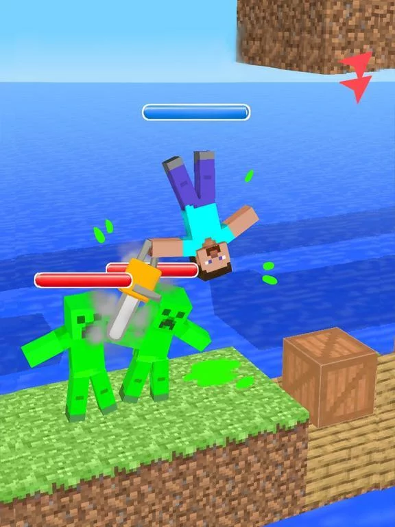 Изображение игры: Ninja sword: Pixel fighting