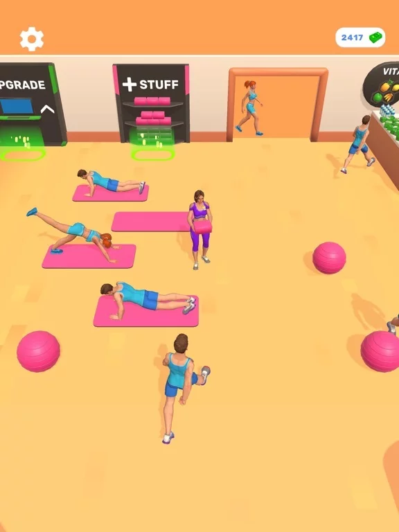 Изображение игры: Gym Club!