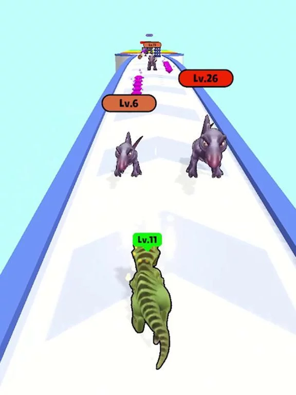 Изображение игры: Dino Thrash 3D