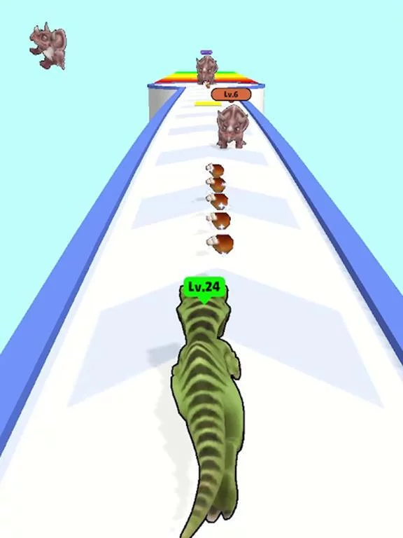 Изображение игры: Dino Thrash 3D