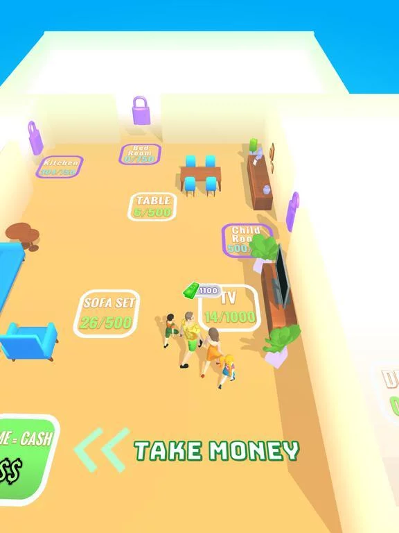 Изображение игры: Affair Run!