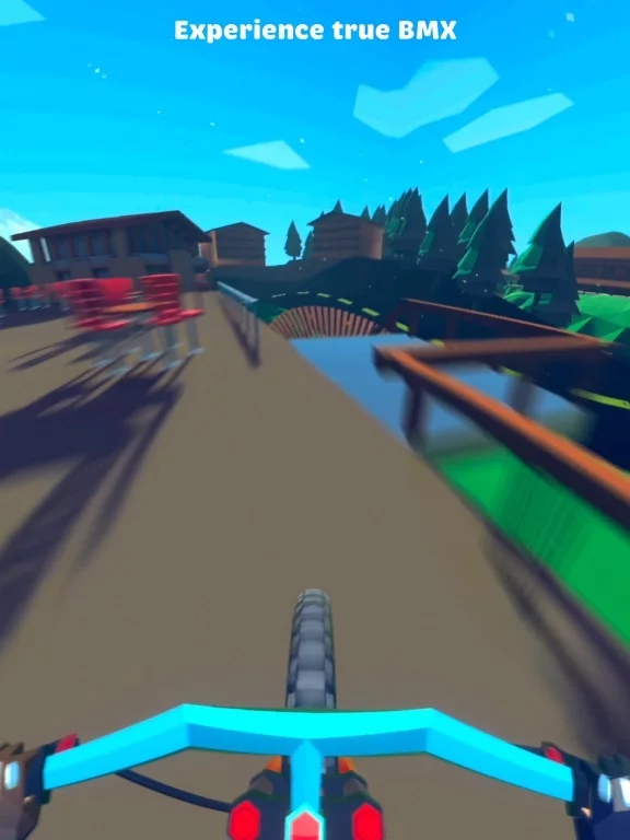 Изображение игры: Downhill Mountain Biking 3D