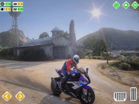 Изображение игры: xtreme Motorbike Simulator 3D