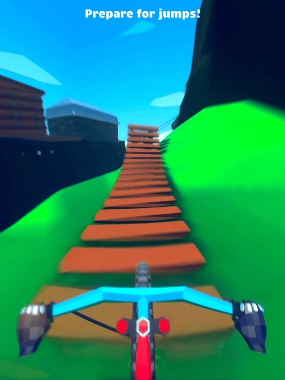 Изображение игры: Downhill Mountain Biking 3D