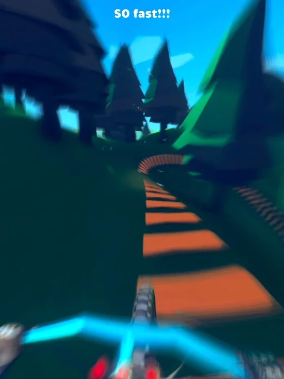 Изображение игры: Downhill Mountain Biking 3D