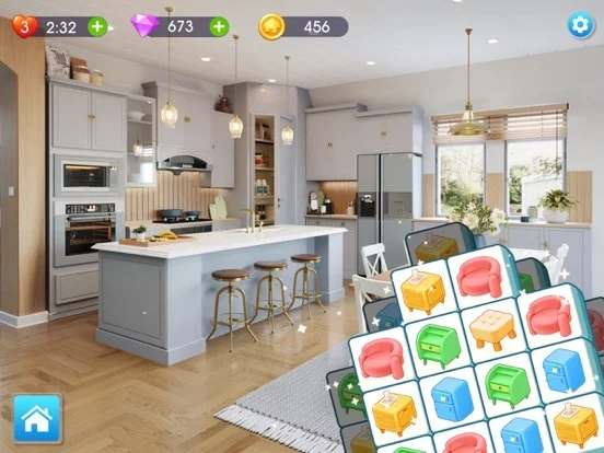Изображение игры: Makeover Dream: Tile Match
