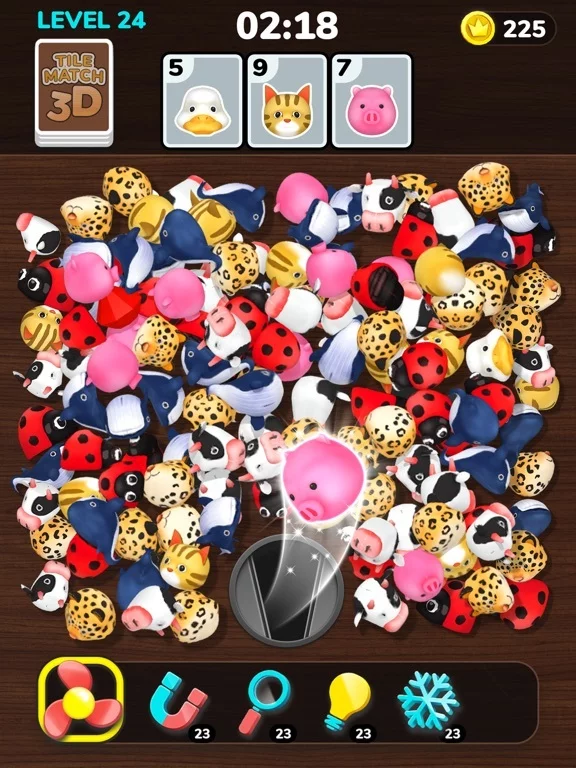 Изображение игры: Tile Match 3D - Matching Game