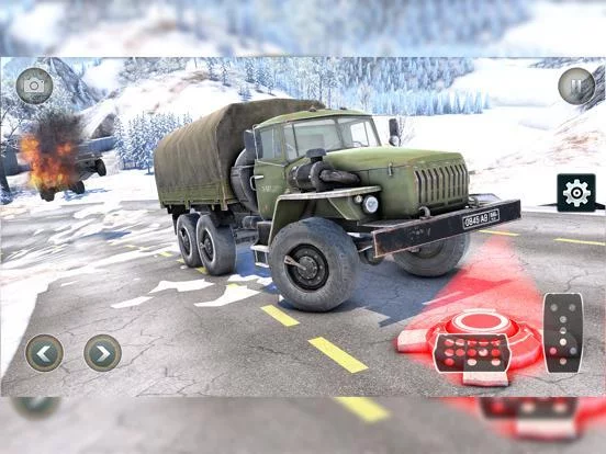 Изображение игры: Military Truck Driving Games