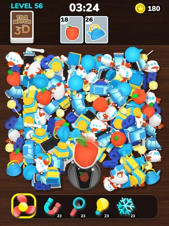 Изображение игры: Tile Match 3D - Matching Game