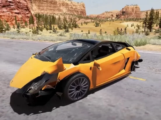 Изображение игры: Realistic Crash 3D