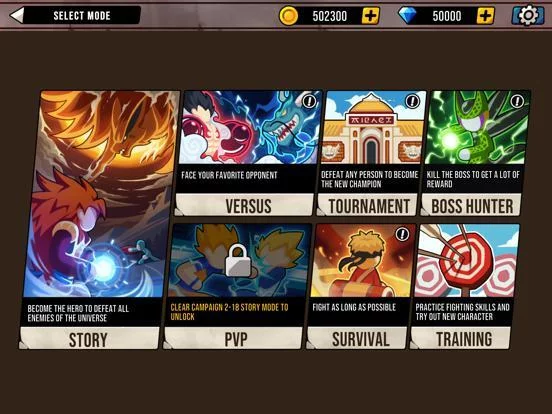 Изображение игры: Stick All Star Warriors
