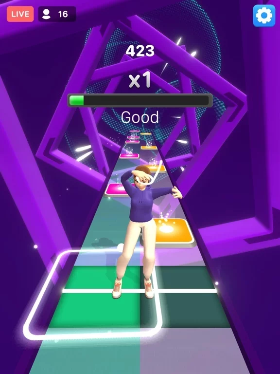 Изображение игры: Tap Tap Dancefloor!