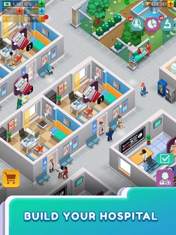 Изображение игры: Hospital Empire Tycoon - Idle