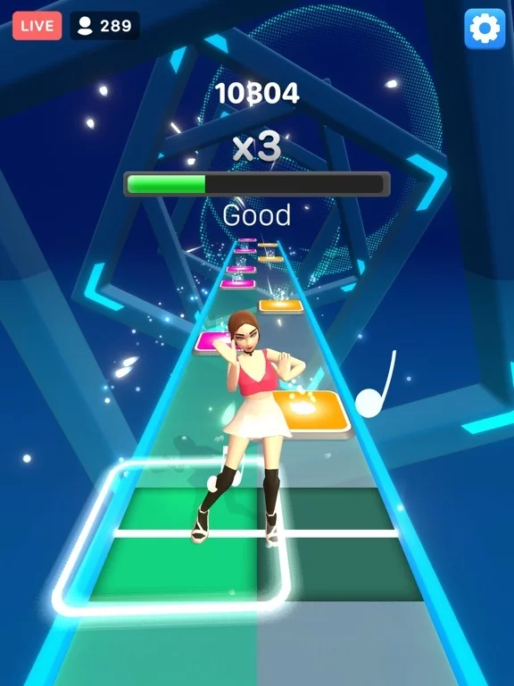 Изображение игры: Tap Tap Dancefloor!