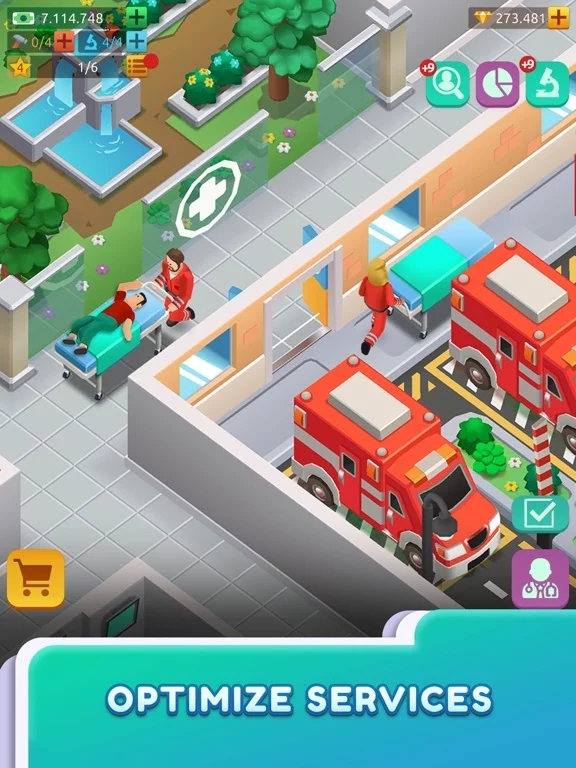 Изображение игры: Hospital Empire Tycoon - Idle