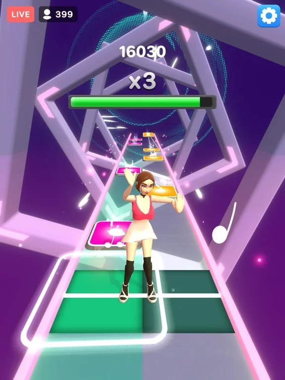 Изображение игры: Tap Tap Dancefloor!