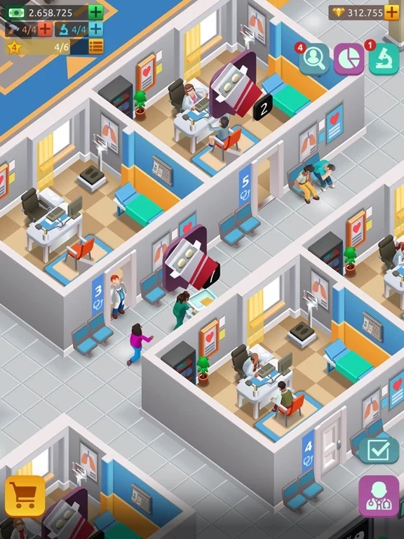 Изображение игры: Hospital Empire Tycoon - Idle
