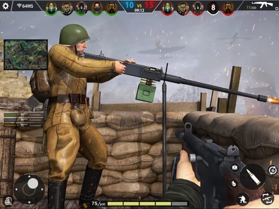 Изображение игры: World War 2: WW2 FPS Shooting