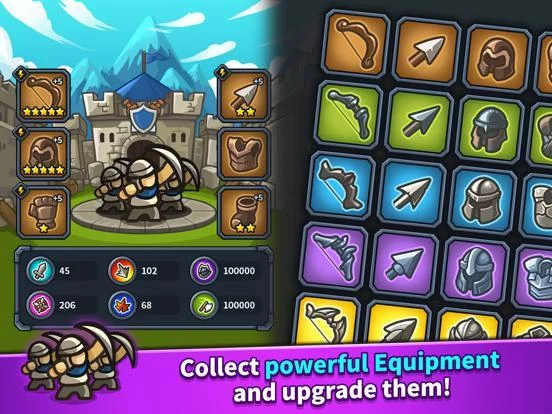 Изображение игры: Idle Kingdom Defense