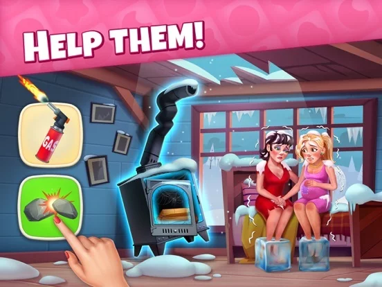 Изображение игры: Tasty Makeover: Match 3 Game