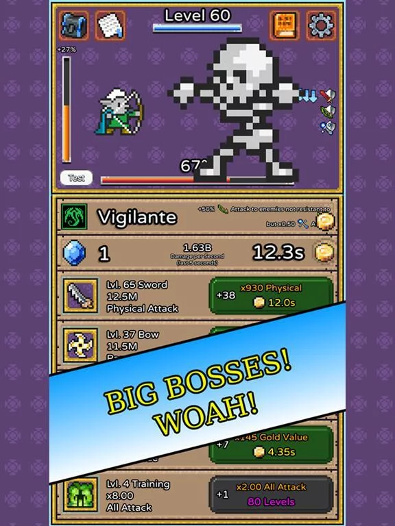 Изображение игры: Simple RPG - Idle Tap Tapper!