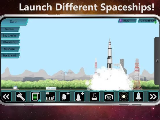 Изображение игры: Tiny Space Program