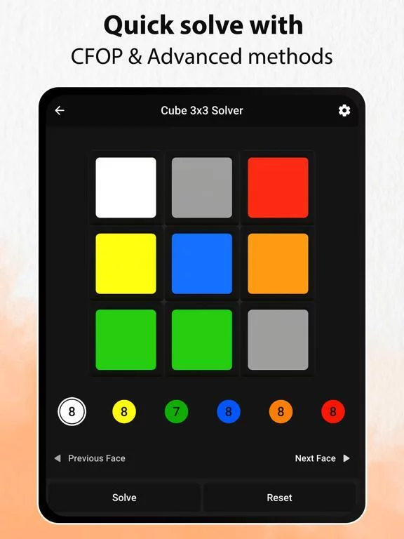 Изображение игры: AZ Rubik Solver - Magic Cube